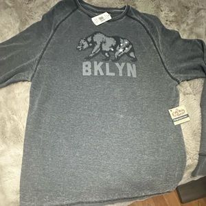 NWT RED JACKET MENS 2XXL GREY QUALITY HEAVY THERMAL MATERIAL BROOKLYN